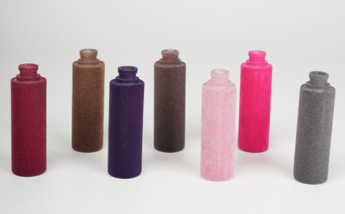 Floklu Plastik Şişe